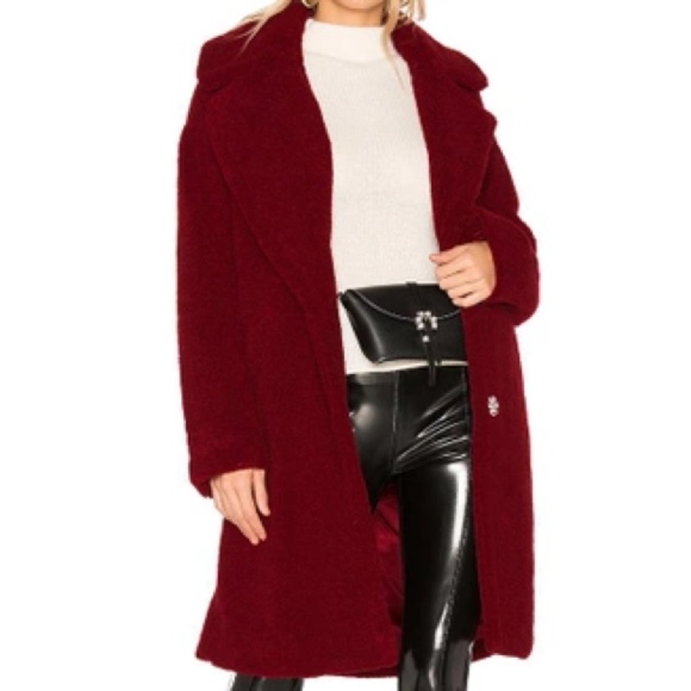 KENDALL + KYLIE teddy coat